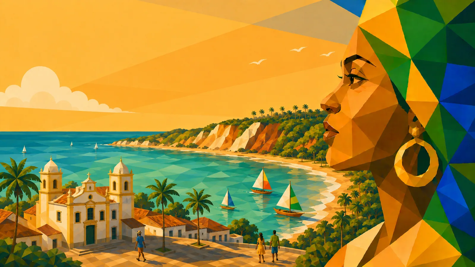 Illustration des Bundesstaats Alagoas