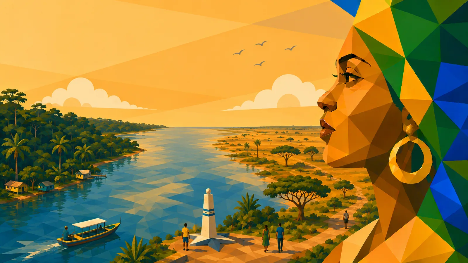 Illustration des Bundesstaats Amapá
