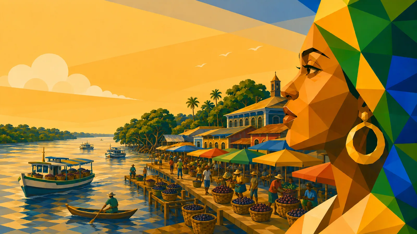 Illustration des Bundesstaats Pará